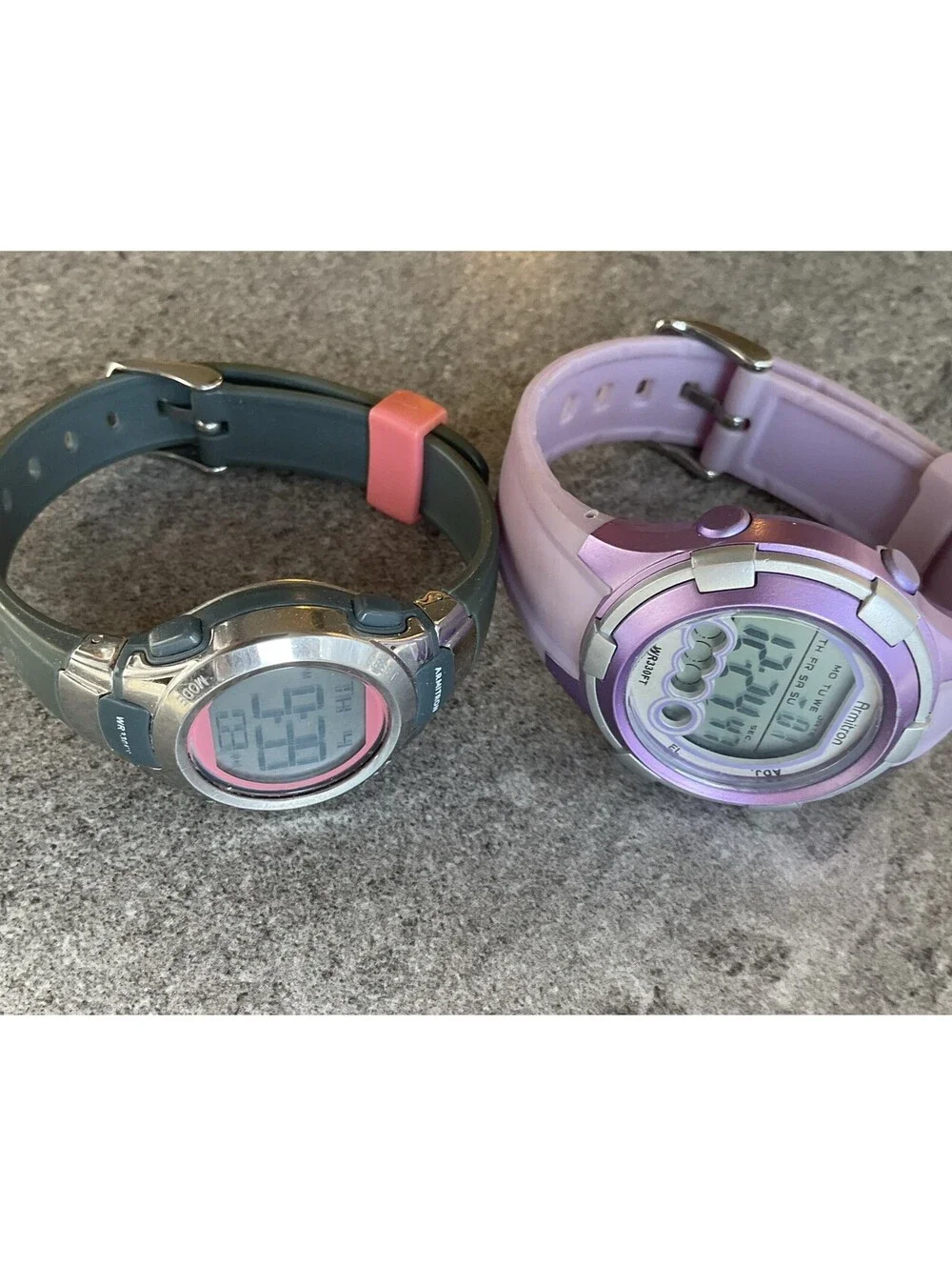 Pair Of Armitron Digital Womens Watches Both Watches Run Great A4
